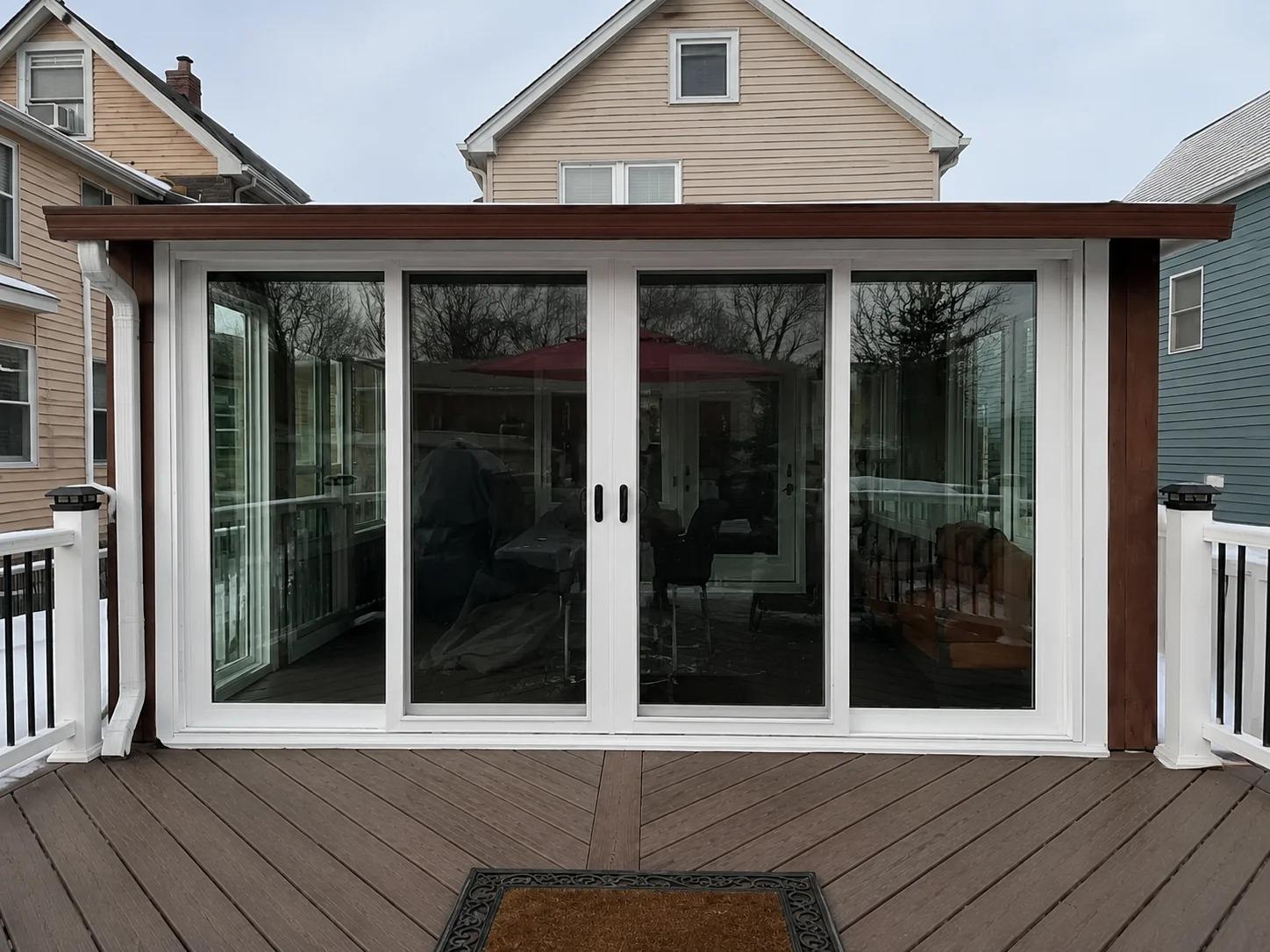 Sliding Patio Door after — Wallington, NJ, ProVia sliding patio door