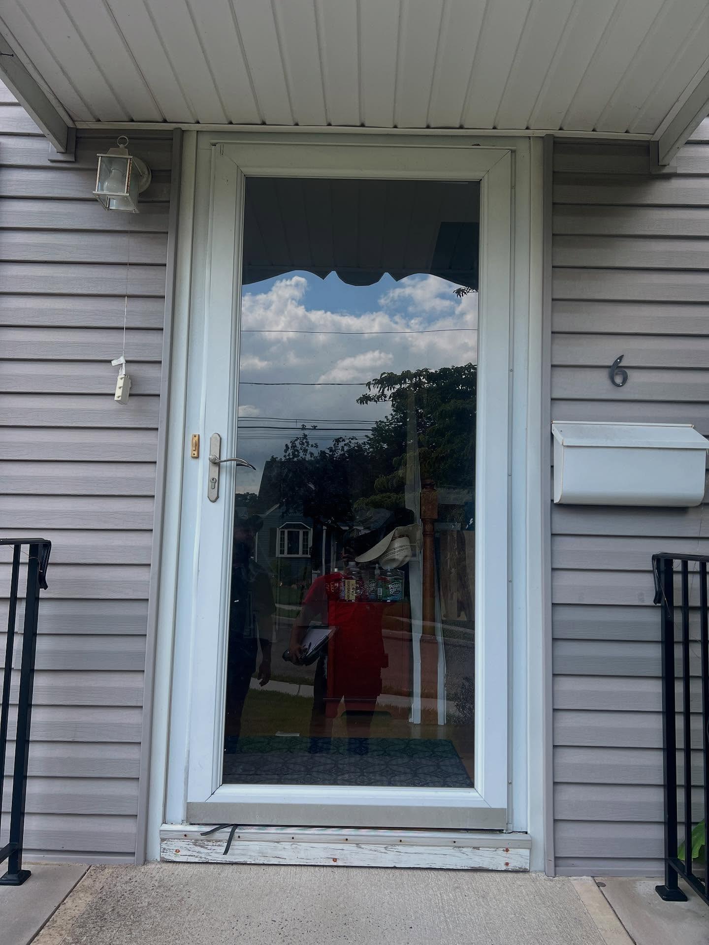 Windows before — Clifton, NJ, ProVia Endure vinyl double-hung